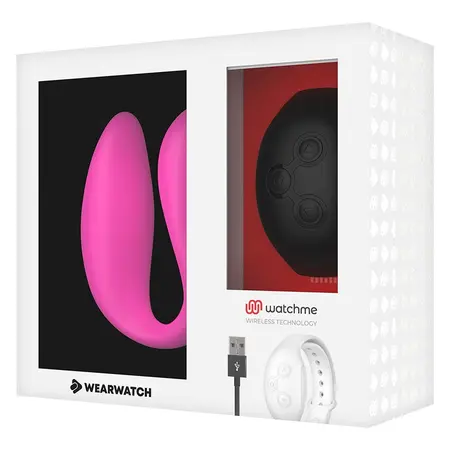 WEARWATCH WATCHME Dual Technology Intimna mašina fuksija/crna, daljinski