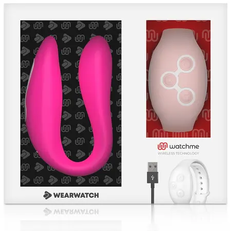 WEARWATCH Dual Technology Intimni uređaj fuksija/roze, WATCHME daljinski