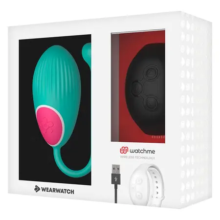 Wearwatch Egg model sa daljinskim upravljačem – WATCHME tehnologija, vodootporan, plavi