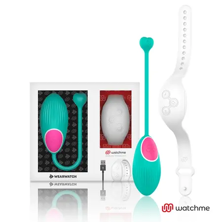 WEARWATCH Egg daljinski intimni uređaj – Snow Blue, vodootporan, WatchME kontrola