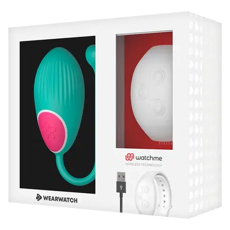 WEARWATCH Egg daljinski intimni uređaj – Snow Blue, vodootporan, WatchME kontrola