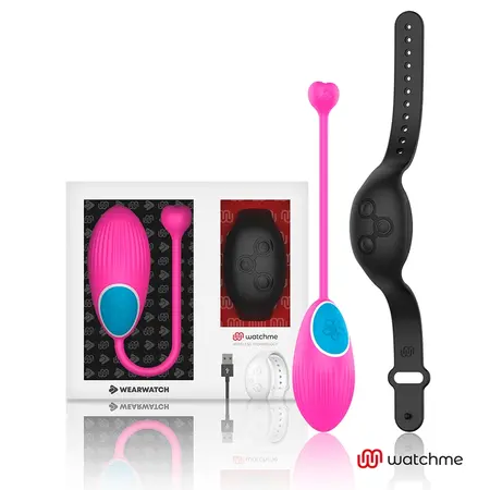 WEARWATCH WatchMe Technology Daljinski intimni jajasti uređaj Fuksija/Jet