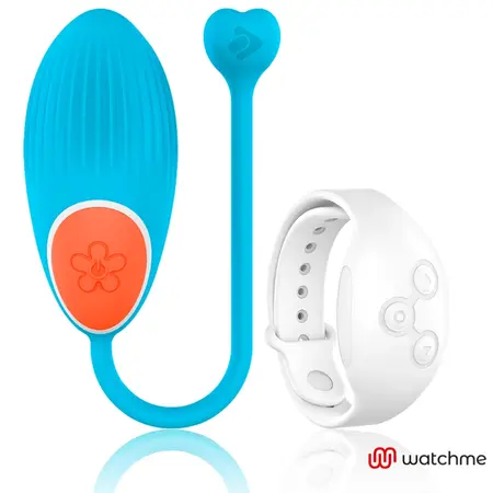 Wearwatch Plavi intimni jajasti uređaj sa WATCHME daljinskom kontrolnom tehnologijom