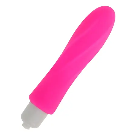 OHMAMA Silikonski vibrirajući metak 12cm, fleksibilni vrh, ljubičasti