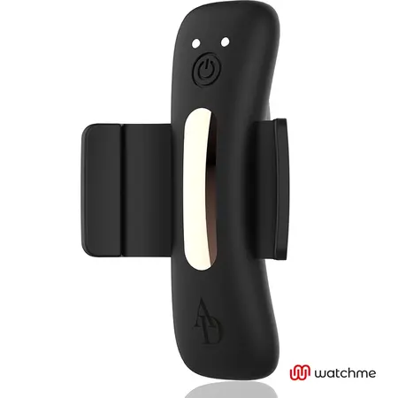 ANNE'S DESIRE Panty Secret Crna - Intimni nosivi uređaj sa WATCHME daljinskim upravljanjem, 9.6cm