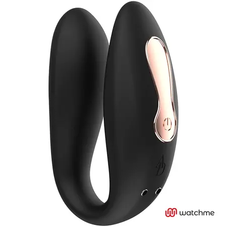 ANNE'S DESIRE AD Dual System WatchMe Black/Gold Silicone 8.5cm