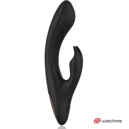 ANNE'S DESIRE Rabbit Intimni sistem sa WATCHME daljinskim upravljanjem Crna/Zlatna 20cm