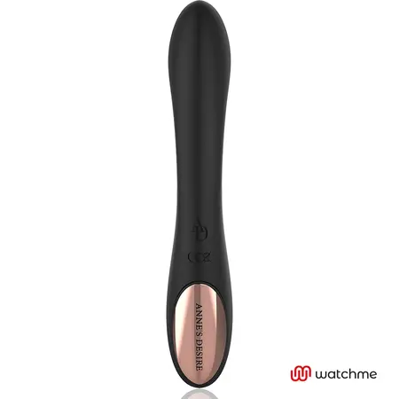 ANNE'S DESIRE AD Rabbit Dvostruki motor intimna mašina sa WATCHME Crna 20cm