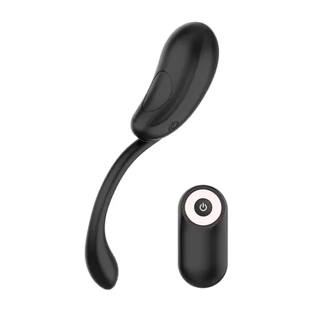 Coquette Chic Desire Crna/Zlatna Bežično vibrirajuće jaje, USB punjivo
