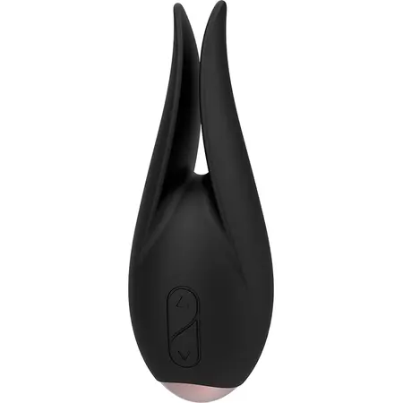 Coquette Chic Desire Crna/Zlatna Cvet - Intimni vibracioni uređaj, 10 režima