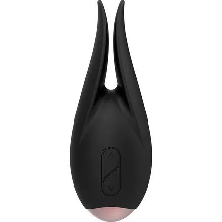 Coquette Chic Desire Crna/Zlatna Cvet - Intimni vibracioni uređaj, 10 režima