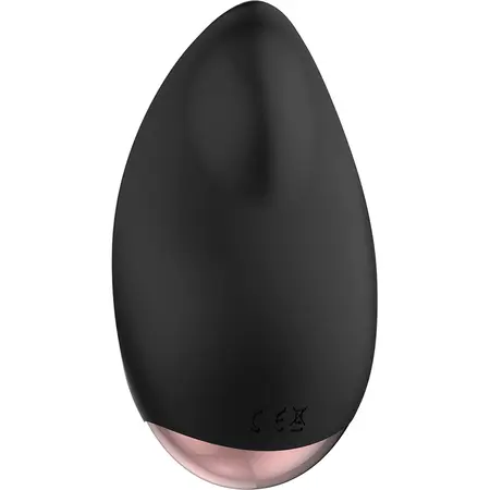 Coquette Chic Desire Crna/Zlatna Drop intimni sonični stimulator, 10 režima