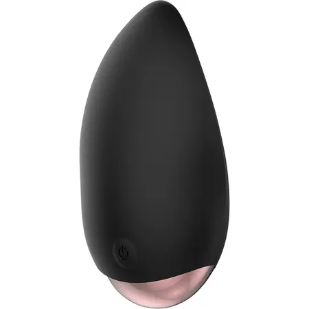 Coquette Chic Desire Crna/Zlatna Drop intimni sonični stimulator, 10 režima