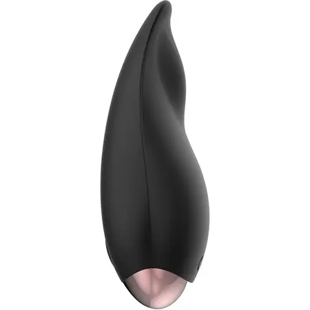Coquette Chic Desire Crna/Zlatna Drop intimni sonični stimulator, 10 režima