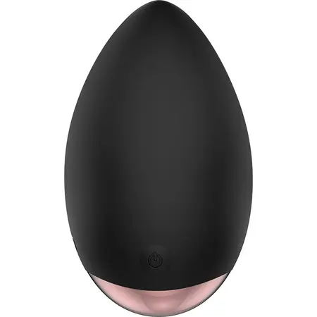 Coquette Chic Desire Crna/Zlatna Drop intimni sonični stimulator, 10 režima