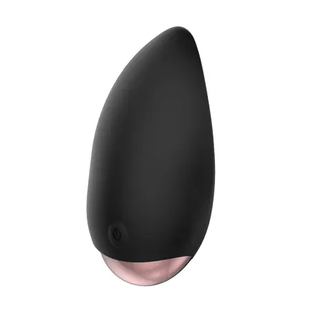 Coquette Chic Desire Crna/Zlatna Drop intimni sonični stimulator, 10 režima