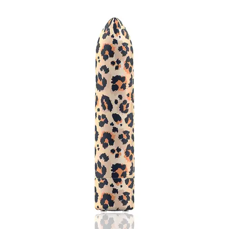 Custom Bullets Leopard Magnetni mini masažer 10 režima, USB punjiv