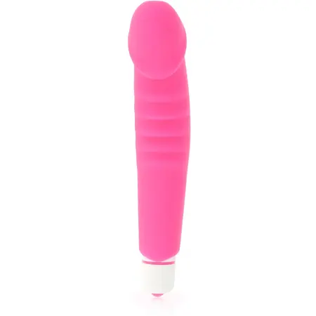 Dolce Vita Roze Silikonski intimni uređaj 7 režima Vodootporan 158mm