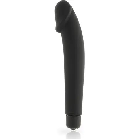 Dolce Vita Intimni silikonski uređaj Crni 7 režima, Vodootporan, 158mm
