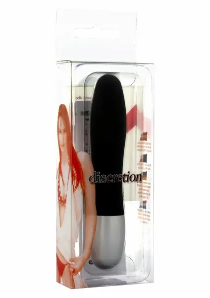 Seven Creations Discretion Kompaktni Crni Vodootporni masažer 11cm
