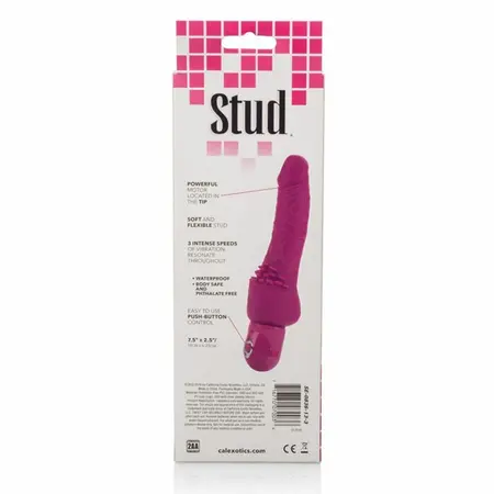 CalExotics Power Stud Cliterrific Pink Flexible Vibrating System 19cm