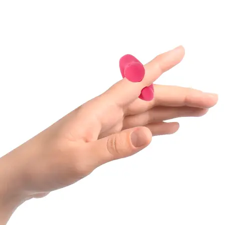 Happy Loky DuckyMania Punjivi silikonski finger masažer, Kompaktni
