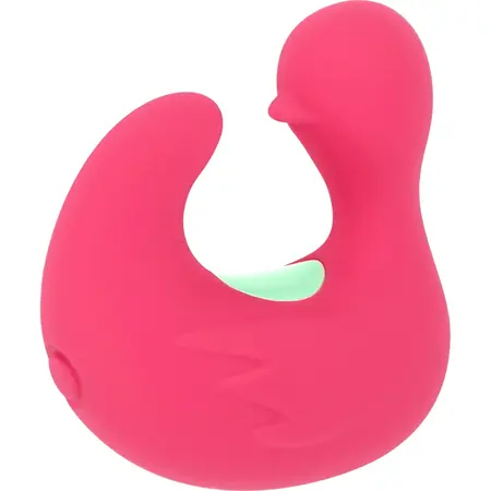 Happy Loky DuckyMania Punjivi silikonski finger masažer, Kompaktni
