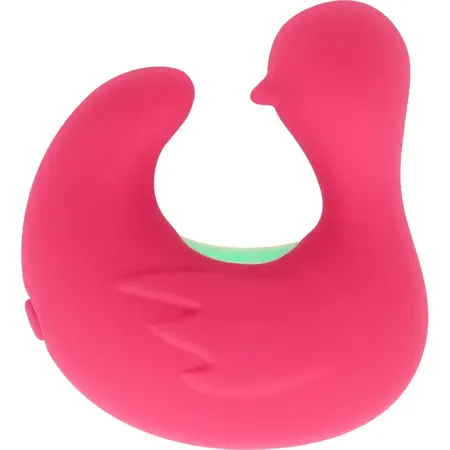 Happy Loky DuckyMania Punjivi silikonski finger masažer, Kompaktni