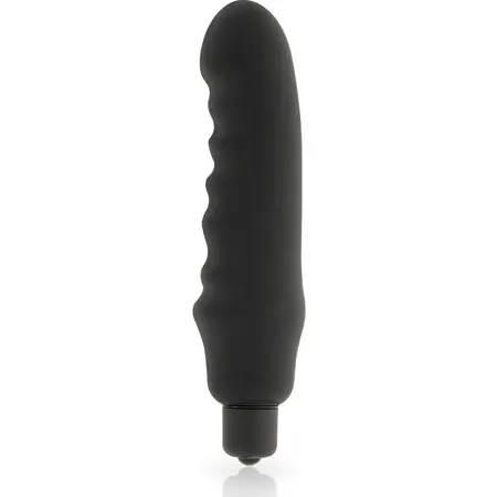 Dolce Vita Genius Black Silicone Intimate Massager 7 Modes 150mm