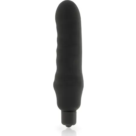 Dolce Vita Genius Black Silicone Intimate Massager 7 Modes 150mm
