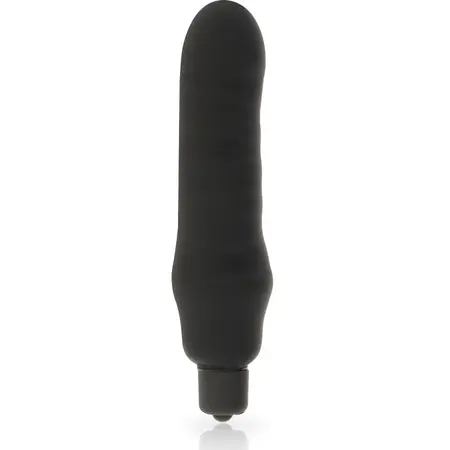 Dolce Vita Genius Black Silicone Intimate Massager 7 Modes 150mm