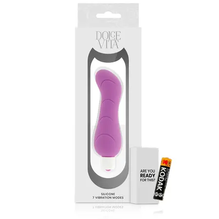 Dolce Vita G-Spot Intimna mašina Silikon Ljubičasta 7 režima 122x40mm