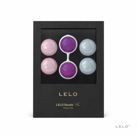LELO LUNA Beads Plus Advanced Pelvic Floor Exercise Set, 6 Weighted Spheres