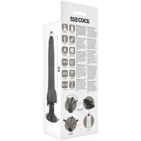 BASECOCK Articulable Remote-Control Model Black 18.5 cm x 4 cm