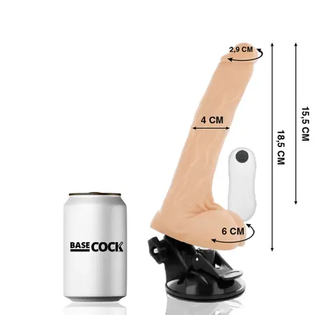 Basecock Remote-Controlled Flexible Model, Flesh Color, 18.5 cm
