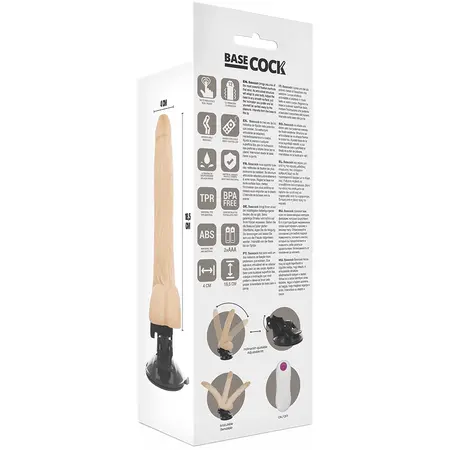 Basecock Remote-Controlled Flexible Model, Flesh Color, 18.5 cm
