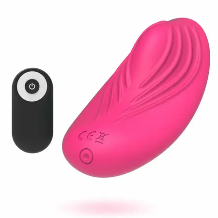 HAPPY LOKY Panty Vibe Wireless Remote Silicone, 10 Modes, USB, 8x4 cm