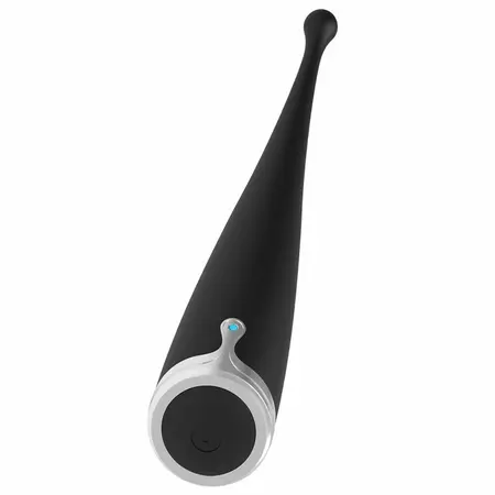 BRILLY GLAM Spot Vibe Black - Precision Silicone Intimate Device USB