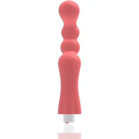G-SPOT Gohan Vibrator Light Red - Ergonomic USB Rechargeable Massager