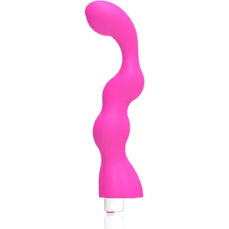 G-SPOT George Rechargeable Silicone Intimate Massager Pink 200mm