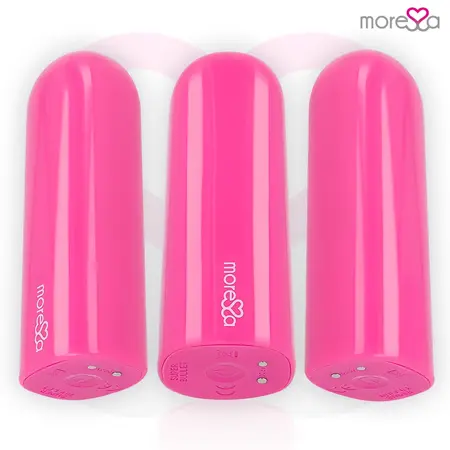 Moressa Nix Remote Control Vibrating Device Pink - Compact, Waterproof, 7 Modes