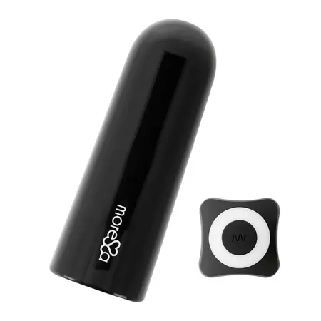 Moressa Nix Black Wireless Vibration System with Remote Control, 77x28mm