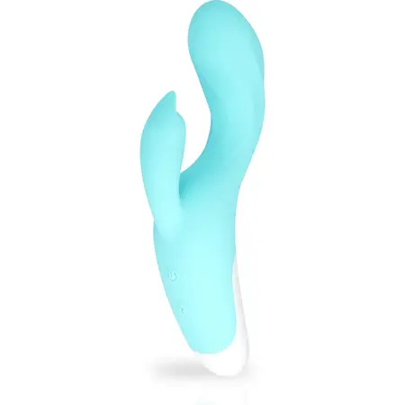 MIA Dresde Vibrator Tirkiz - Dva Motora, Vodootporan, 19.2 cm