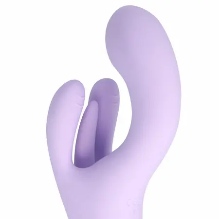 MIA Guell Ergonomic Dual Motor Intimate Massager, 10 Modes, Pink, 19.2 cm