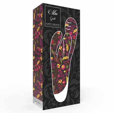 MIA Guell Ergonomic Dual Motor Intimate Massager, 10 Modes, Pink, 19.2 cm