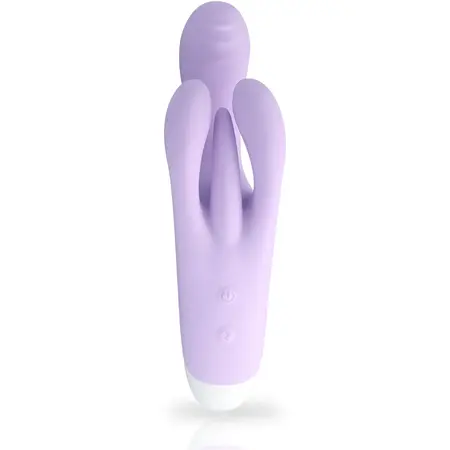 MIA Guell Ergonomic Dual Motor Intimate Massager, 10 Modes, Pink, 19.2 cm