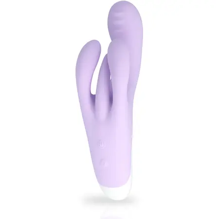 MIA Guell Ergonomic Dual Motor Intimate Massager, 10 Modes, Pink, 19.2 cm