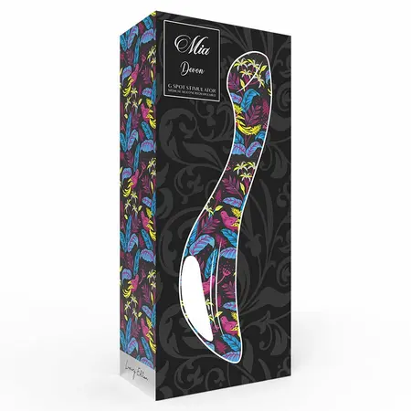 MIA Devon Vibrator Green - Flexible Silicone, 10 Modes, Waterproof