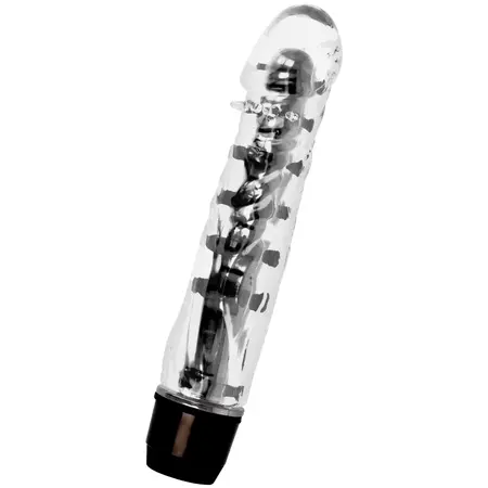 Glossy Lenny Crni - Ergonomski Intimni Uređaj, 14 cm, Vodootporan TPE