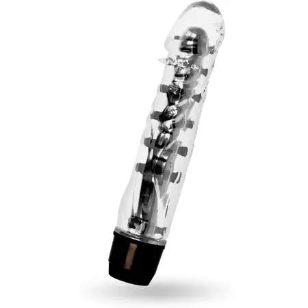 Glossy Lenny Crni - Ergonomski Intimni Uređaj, 14 cm, Vodootporan TPE
